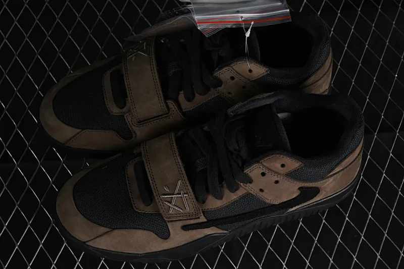 All categories Air Jordan Jordan series basketball shoes Air Jordan 1 Low LW version Travis Scott x Jordan Cut The Check AJ1 Joe 1 hook and loop fashion basketball shoes FZ8117-204